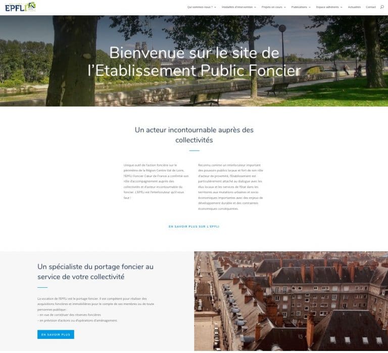 site vitrine epfli