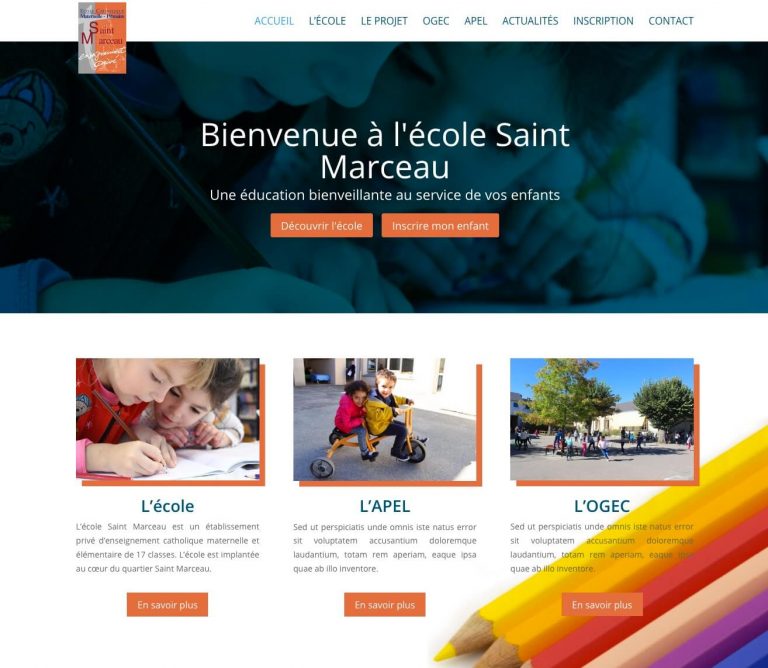 école saint marceau Orléans