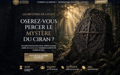 mystères de lucius site web