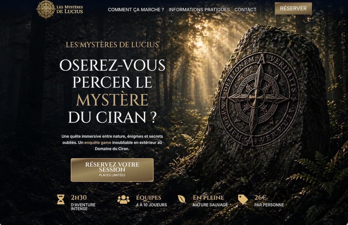 mystères de lucius site web mystères de lucius site web