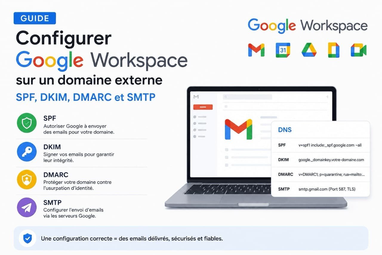 configurer workspace google
