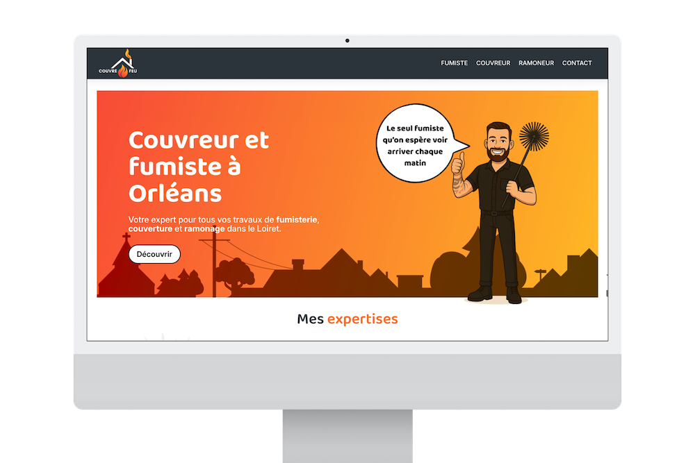 couvre feu mockup couvre feu mockup