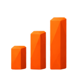 Icône graphique : statistiques de visites