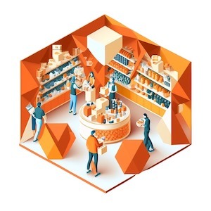 Boutique locale à Orléans