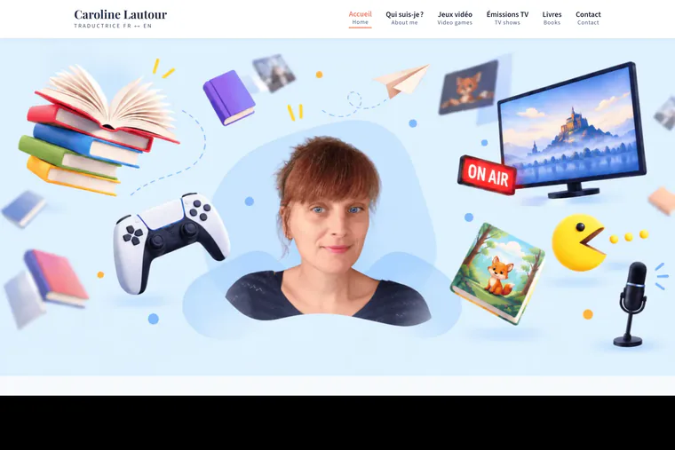 Site de Caroline Lautour, traductrice anglais-français à Orléans